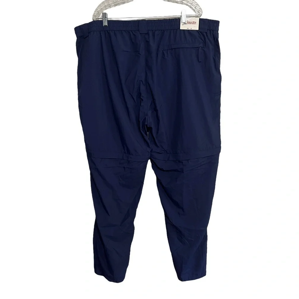 NWT World Wide Sportsman Convertible Zip Off Cargo Pants 3XL x 32